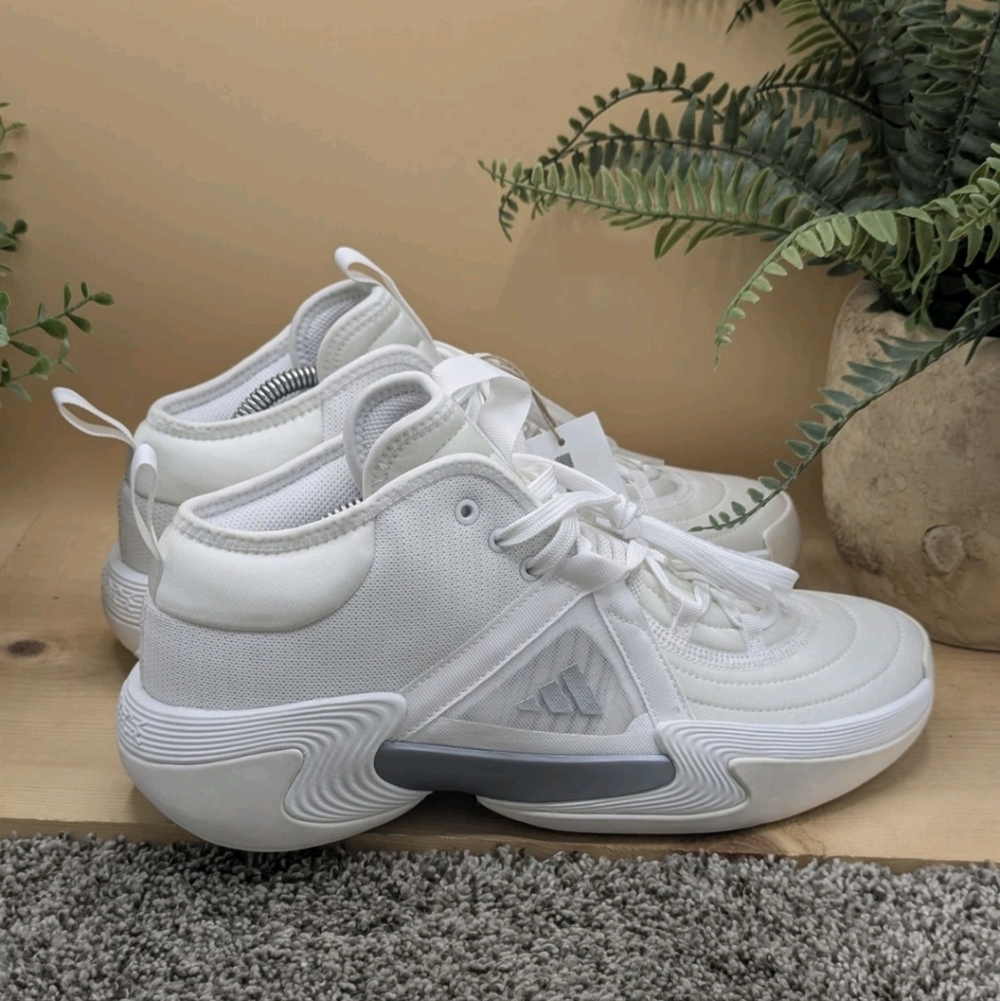 Adidas Exhibit Select Women's Size 10 High Top Basketball Shoes Casual School